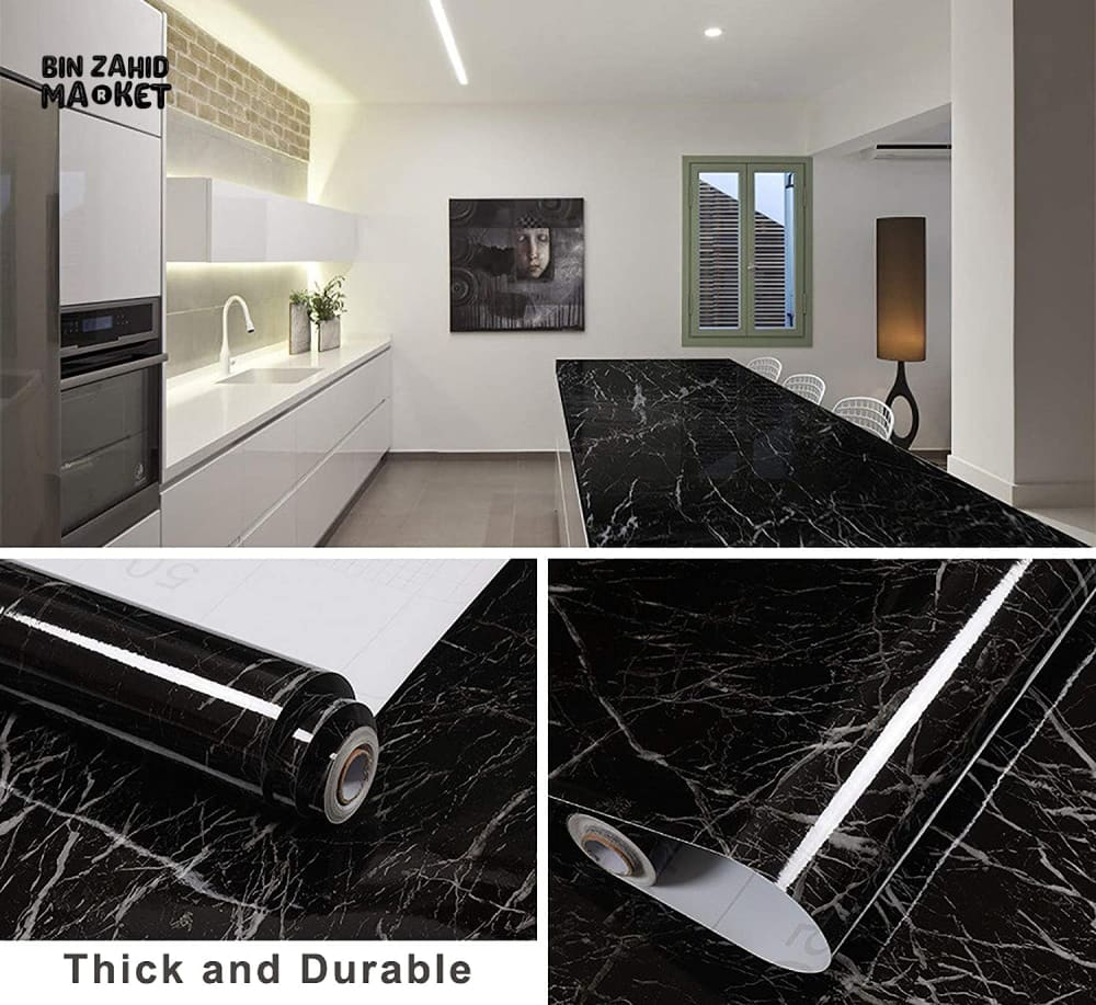 WATERPROOF MARBLE SHEETS ROLL 60*200CM