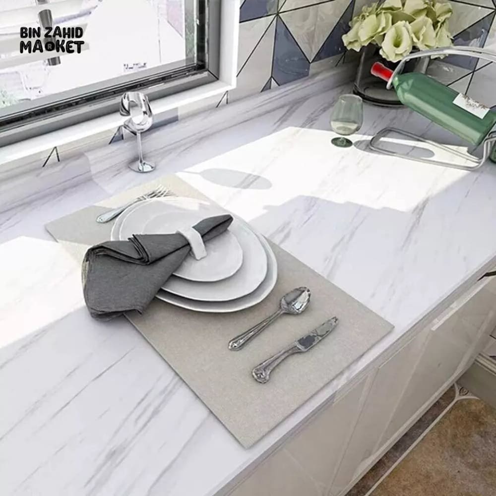 WATERPROOF MARBLE SHEETS ROLL 60*200CM