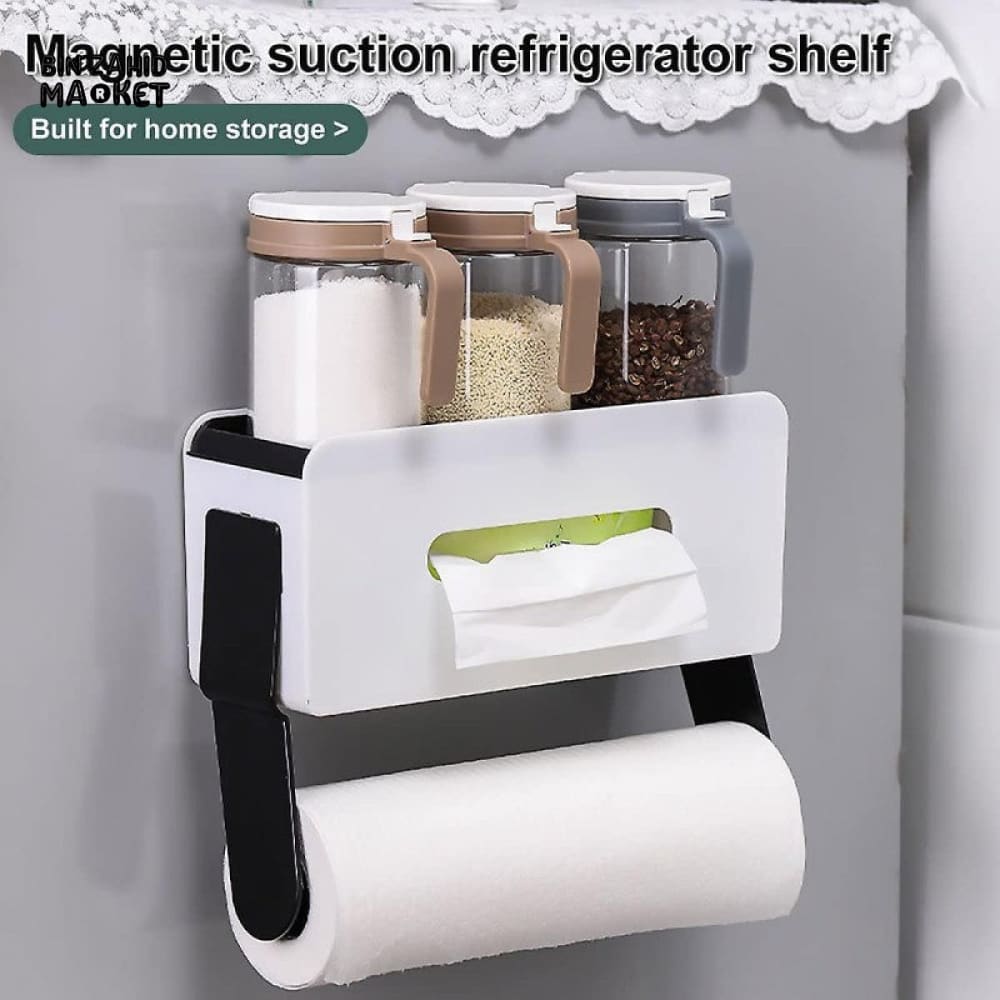 WATERPROOF TOILET TISSUE ROLL PAPER HOLDER & TISSUES DISPENSER WITH SPICE RACK