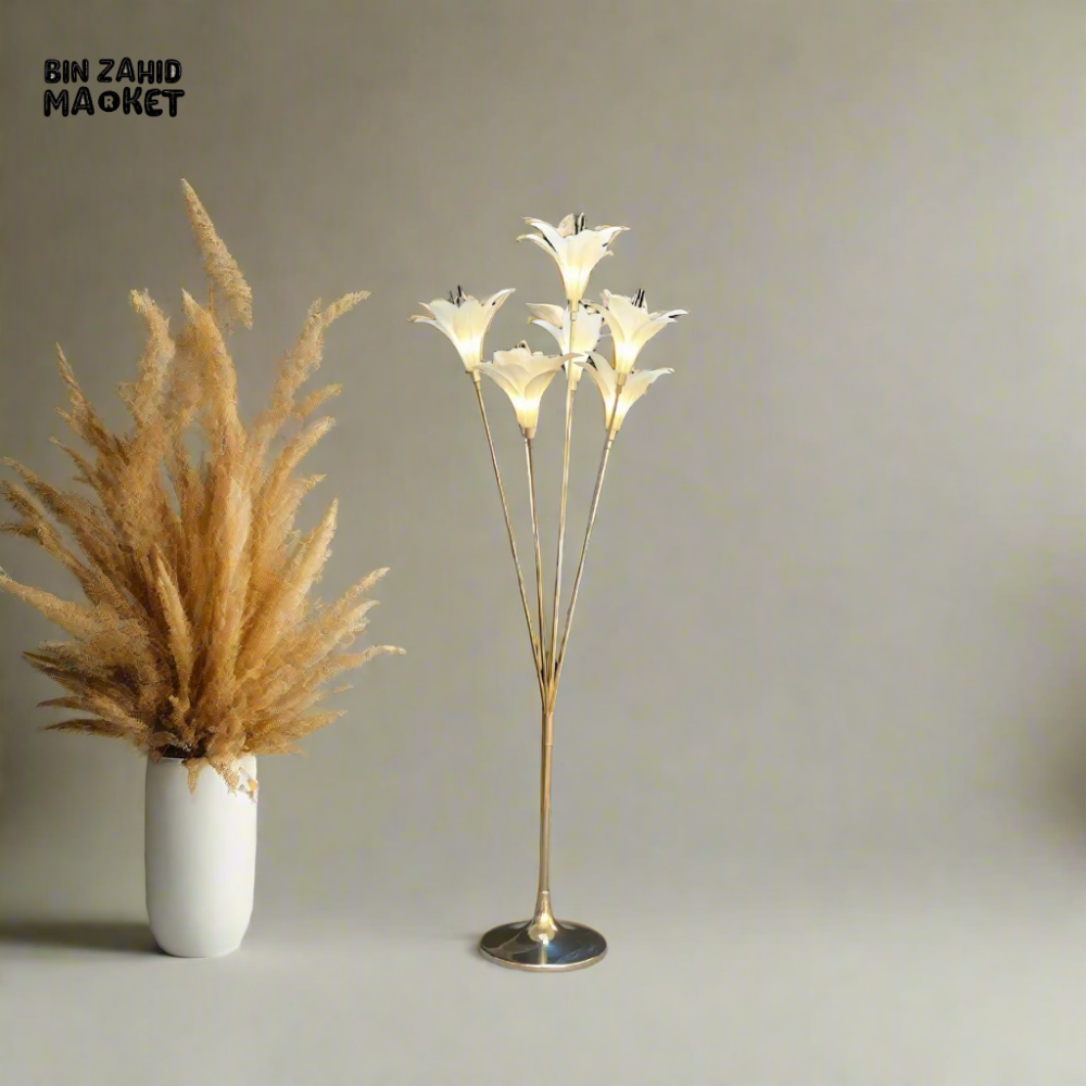 WEDDING STAGE & ROADWAY LIGHT DECOR - GOLDEN LILY FOREST