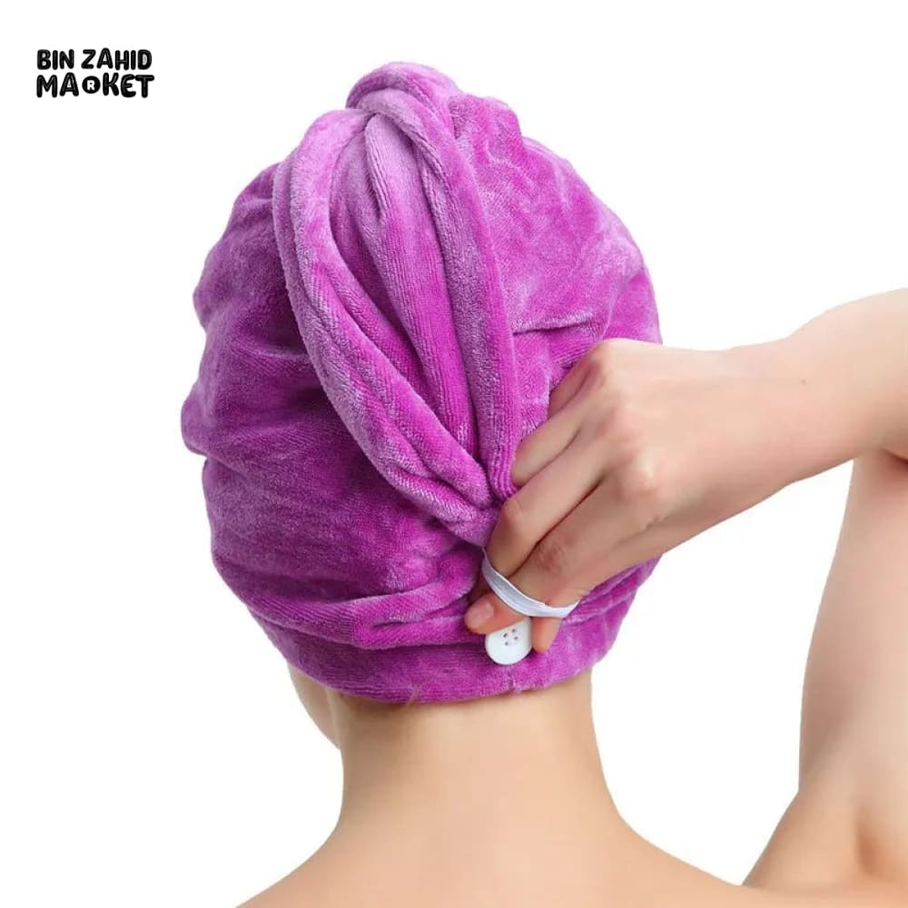 WET HAIRS DRYING TOWEL