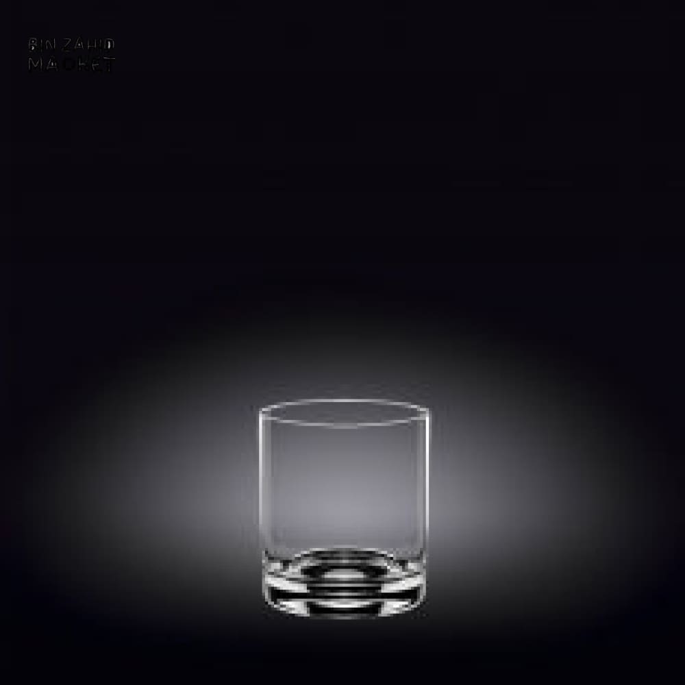 WILMAX ENGLAND GLASS SET OF 6 PREMIUM CLEAR TUMBLERS FOR LUXURY DINING - 888023