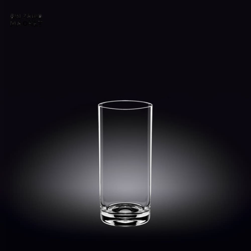 WILMAX ENGLAND GLASS SET OF 6 PREMIUM CLEAR TUMBLERS FOR LUXURY DINING - 888024