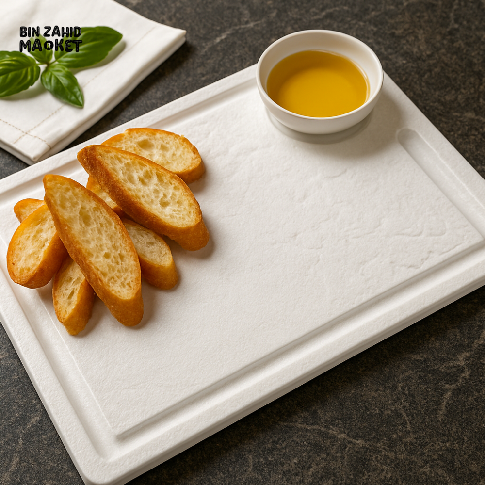 WILMAX ENGLAND RECTANGULAR SERVING DISH - WHITE 32.5 x 23 CM