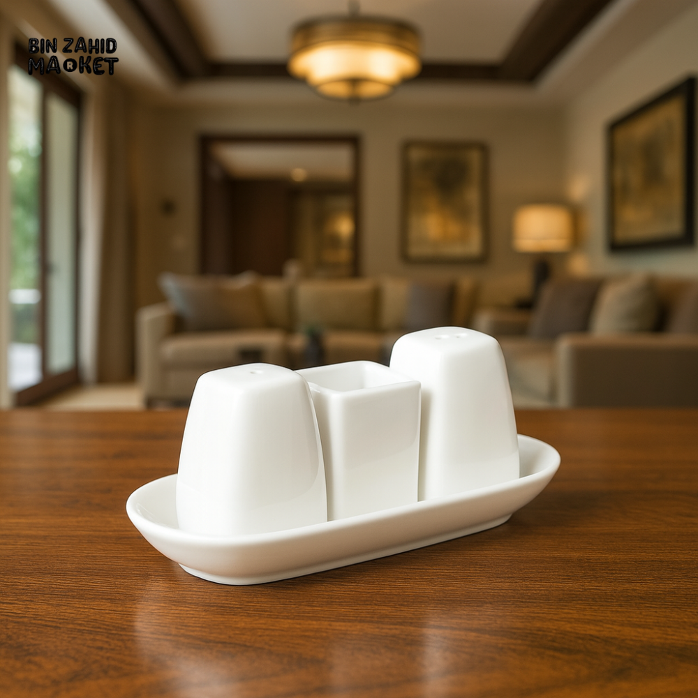 WILMAX SALT AND PEPPER SET - WHITE 996005