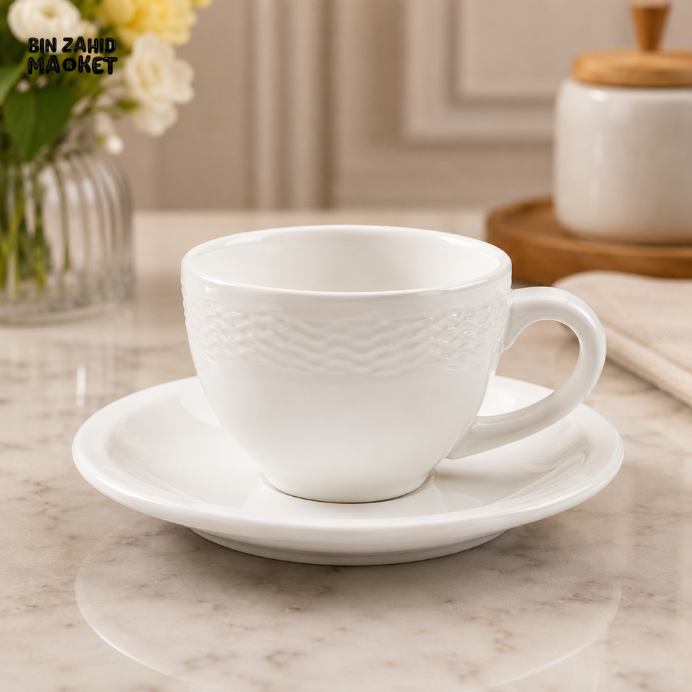 WINSOR ENGLAND CERAMIC TEA CUP & SAUCER SET - Cups & Saucers