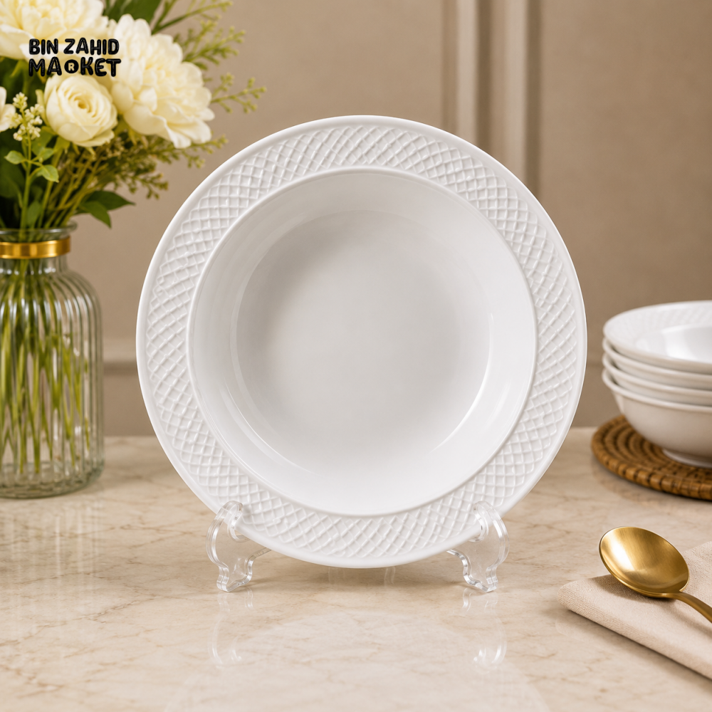 WINSOR ENGLAND EMBOSSED CERAMIC - QUARTER PLATE - Plates