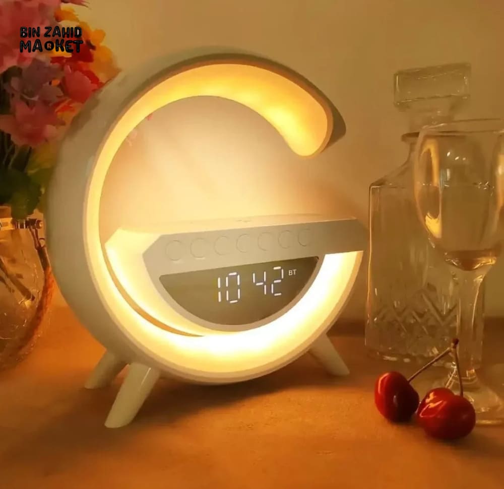 WIRELESS CHARGER + BLUETOOTH SPEAKER G-LAMP