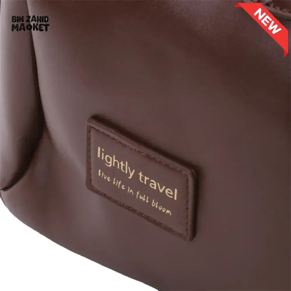WOMEN’S MAKEUP BAG – PORTABLE PU COSMETIC BEAUTY BAG BUSINESS TRAVEL TOILETRY ORGANIZER