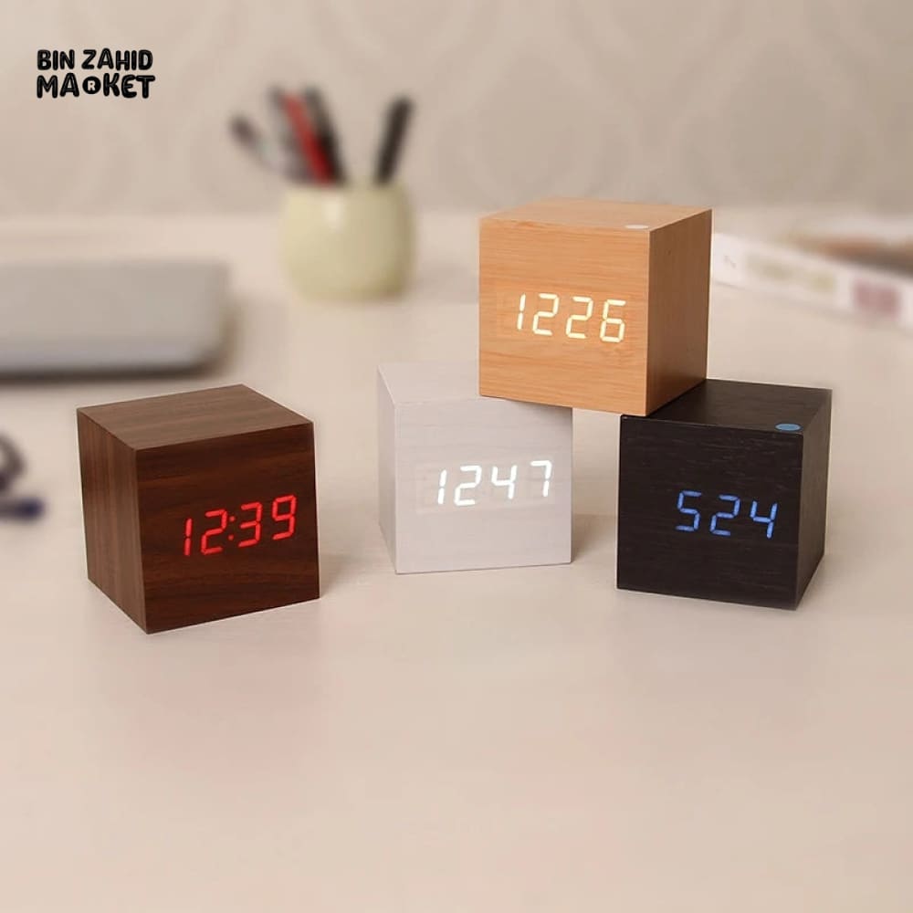 WOODEN ALARM CLOCK