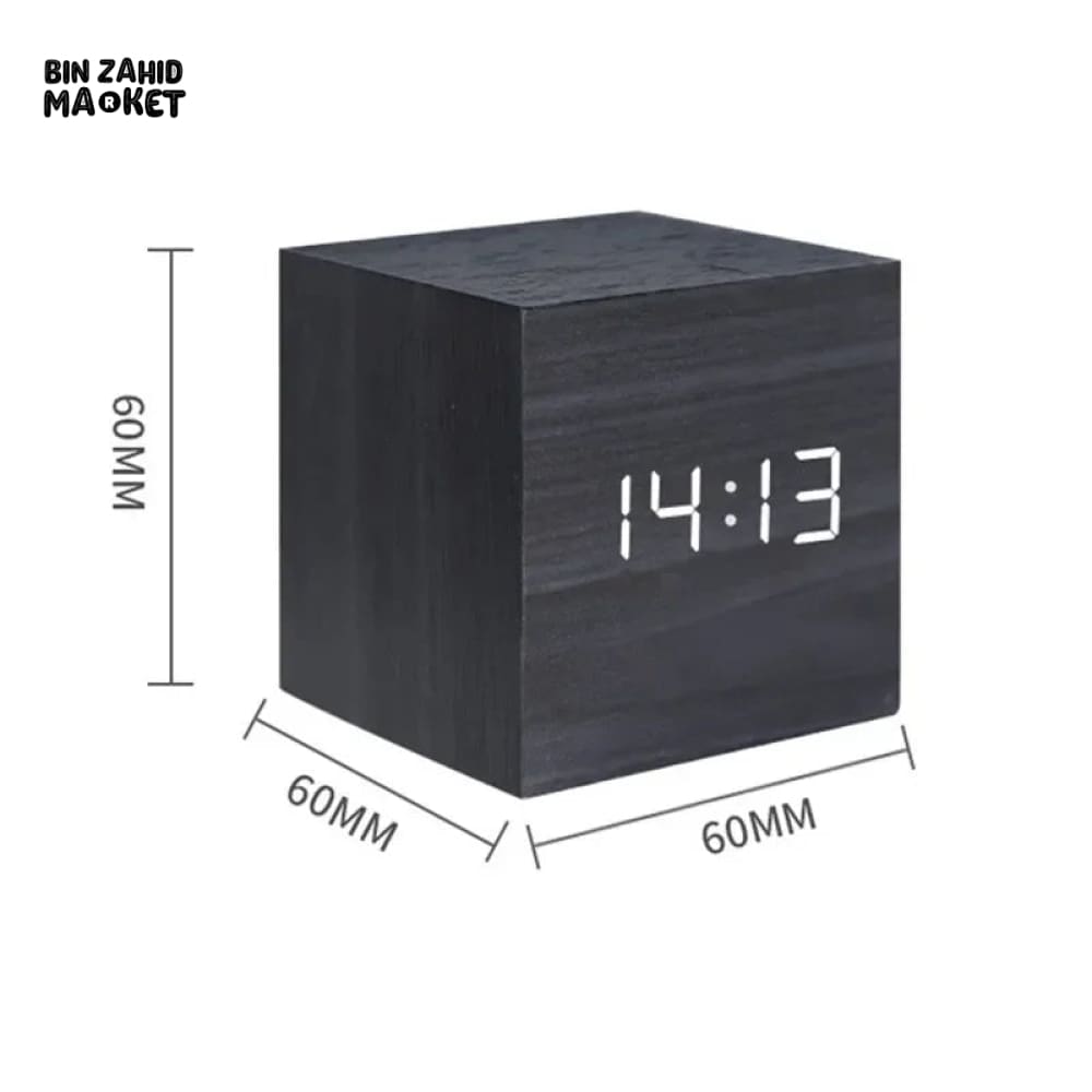 WOODEN ALARM CLOCK