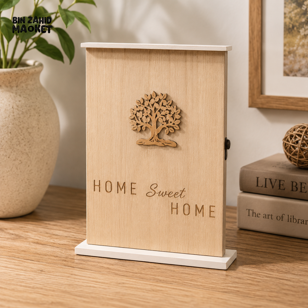 WOODEN HOME SWEET HOME TABLETOP DECOR - Wall Décor