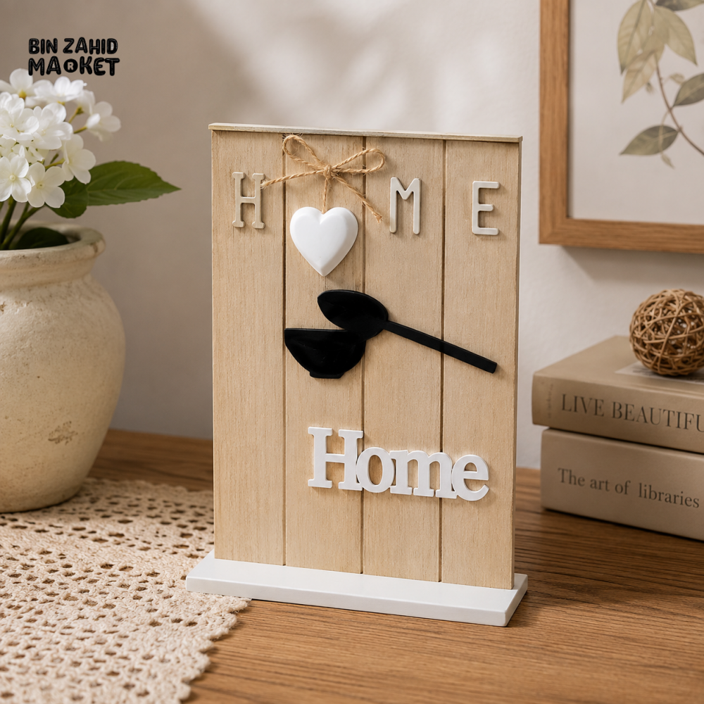 WOODEN HOME TABLETOP DECOR SIGN - Wall Décor