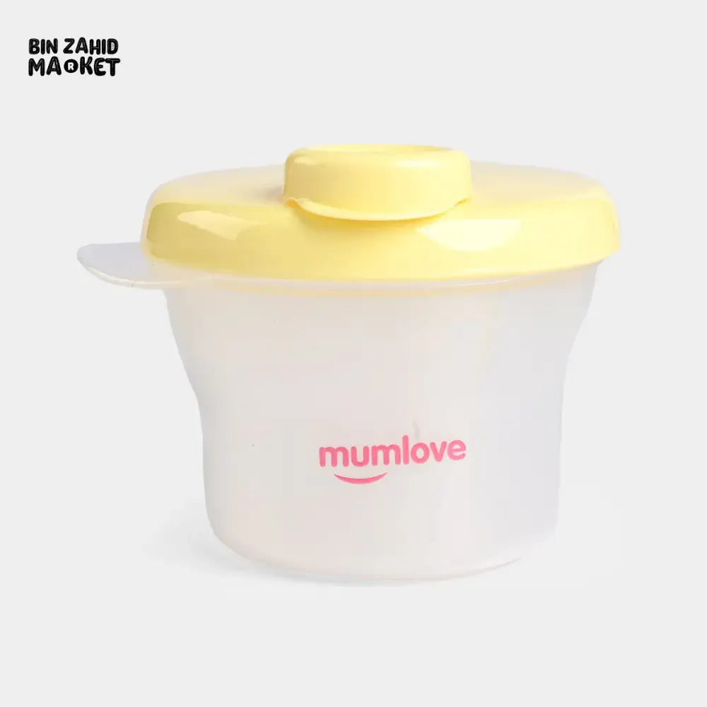 MUMLOVE PORTABLE MILK POWDER BOX LARGE CAPACITY WITH SEAL BAND COVER FOR BABY