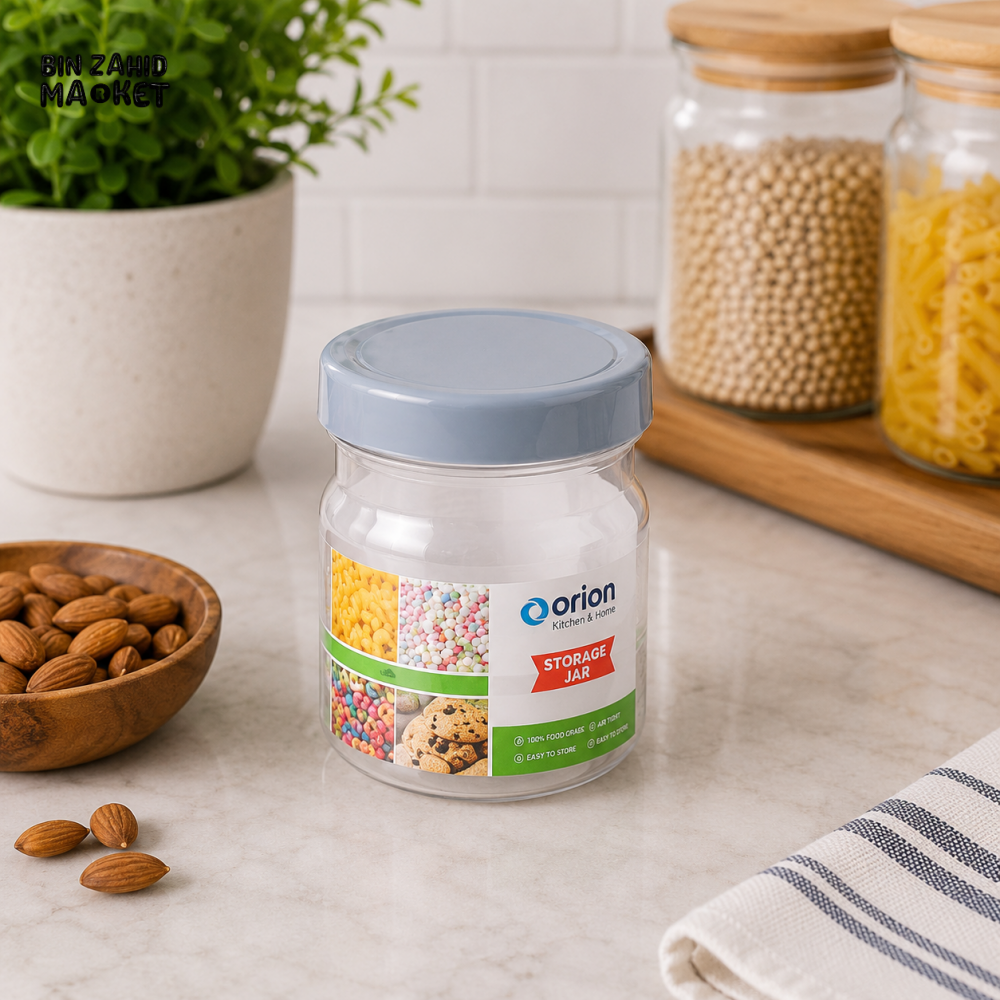 ZIBA AIRTIGHT FOOD STORAGE JAR | MULTIPURPOSE KITCHEN STORAGE CONTAINER