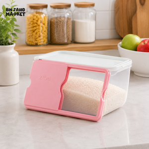 ZIBA DRY FOOD STORAGE CONTAINER WITH POUR SPOUT - MEDIUM