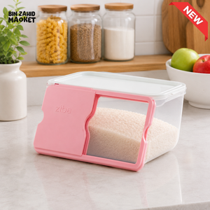 ZIBA DRY FOOD STORAGE CONTAINER WITH POUR SPOUT - MEDIUM