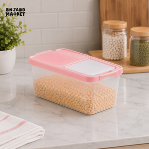 ZIBA DRY FOOD STORAGE CONTAINER WITH POUR SPOUT - SMALL