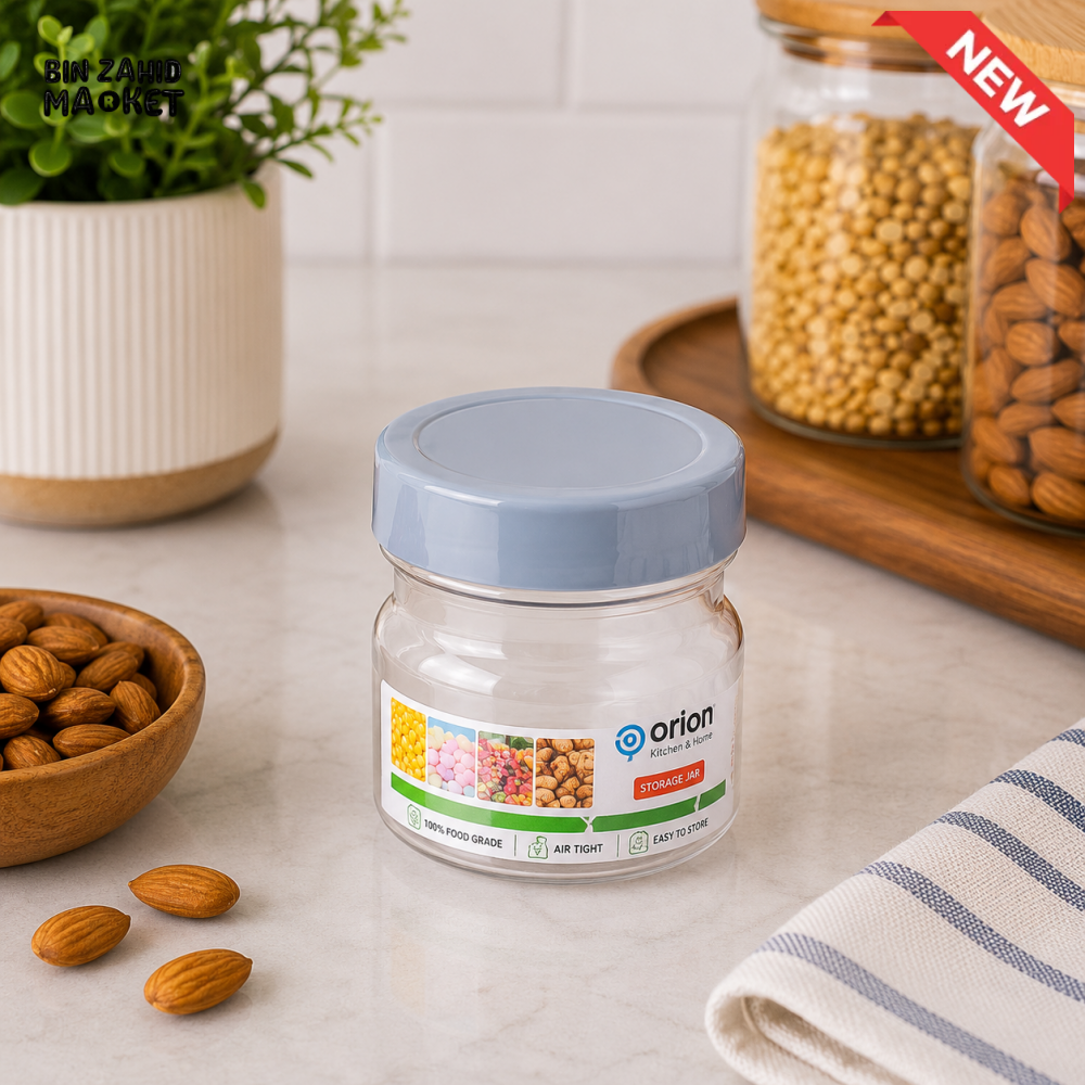 ZIBA MINI AIRTIGHT FOOD STORAGE JAR | MULTIPURPOSE KITCHEN STORAGE CONTAINER