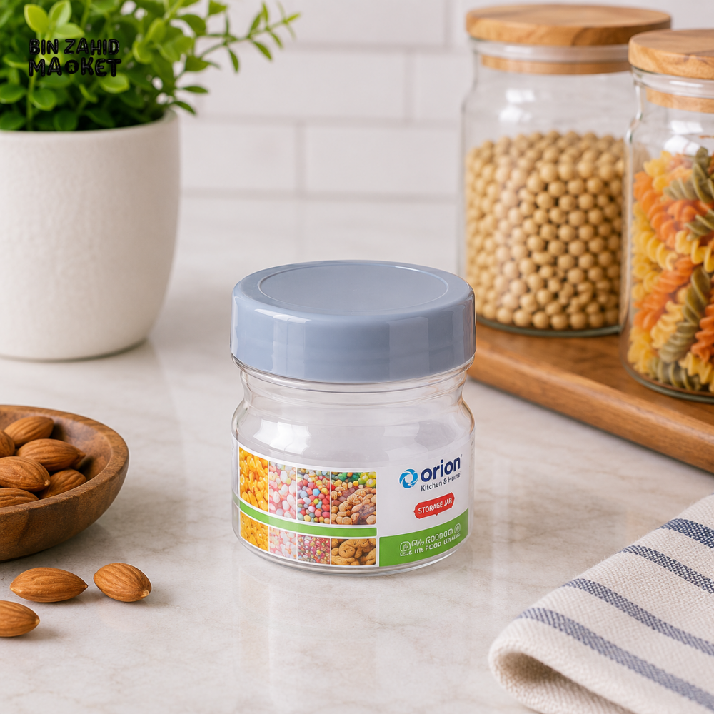 ZIBA MINI AIRTIGHT FOOD STORAGE JAR | MULTIPURPOSE KITCHEN STORAGE CONTAINER