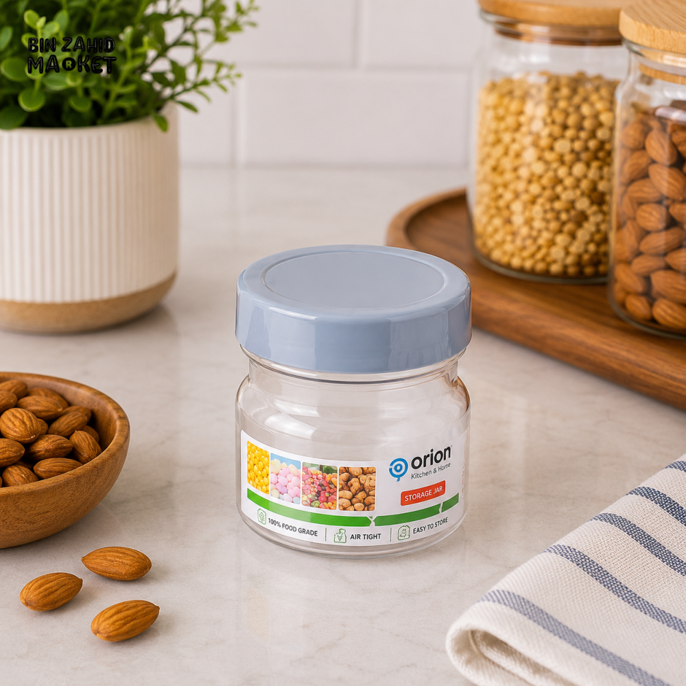 ZIBA MINI AIRTIGHT FOOD STORAGE JAR | MULTIPURPOSE KITCHEN STORAGE CONTAINER