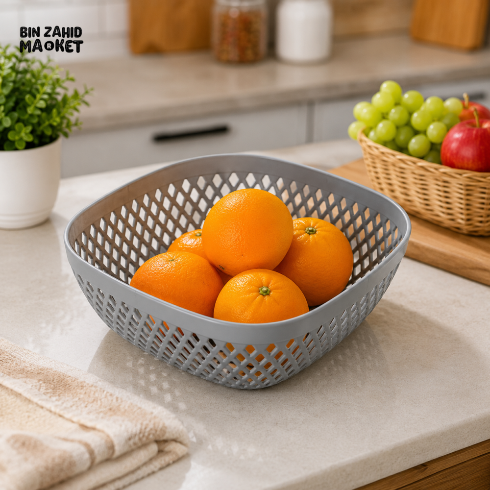 ZIBA MULTIPURPOSE FRUIT & VEGETABLE BASKET - MEDIUM