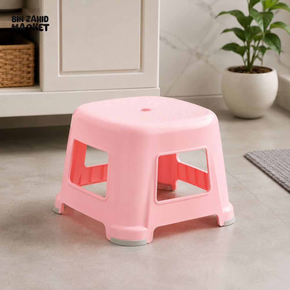 ZIBA NON-SLIP PLASTIC STEP STOOL