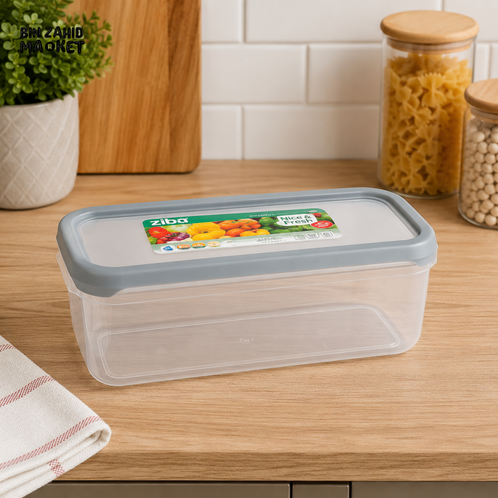 ZIBA RECTANGULAR FOOD STORAGE CONTAINER - LARGE