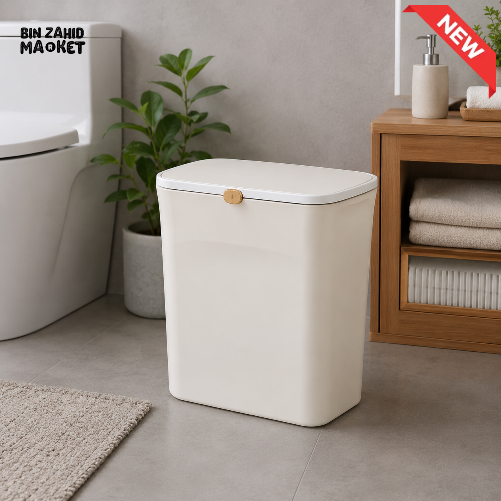 ZIBA SWING LID WASTE BIN
